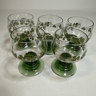 Set 5 Schott-Zwiesel Wein Romer 4 oz Wine Glasses Beehive Stem
