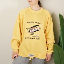 Sudadera De Colección Equipo de Rescate Yukon División Airborn Crew Manga Larga Jockey L