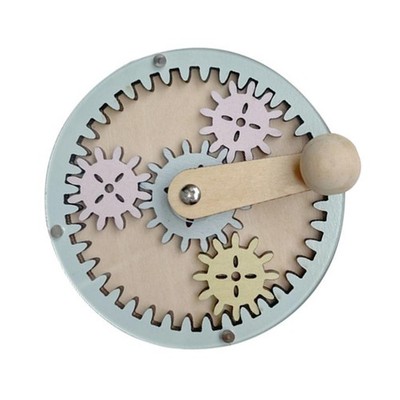 Busy Board Hand Crank Gear Learning Activity Center Board für Jungen und