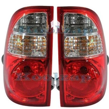 CAPA For 05-06 Tundra Truck Taillight Taillamp Rear Light Lamp w/Bulb PAIR SET