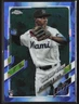 2021 Topps Chrome Update Sapphire Edition #US114 Jazz Chisholm Jr.