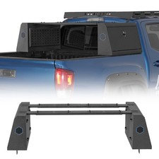 Pickup Topsider Truck Trunk Bed Rack Tool Box Lockable Storage Box Cargo Rack