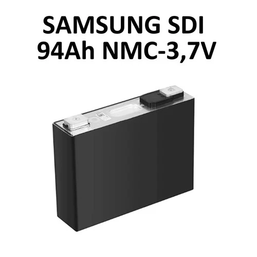 Samsung SDI 94Ah NMC-3.7V Lithium Prismatic Cell - M8 Single Pin