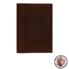 Maruman GANZO x Mnemosyne A5 Notebook with Leather Cover Brown MNXGN-07