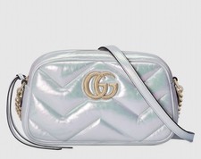 Gucci Chevron Matelasse Small GG Marmont Chai...