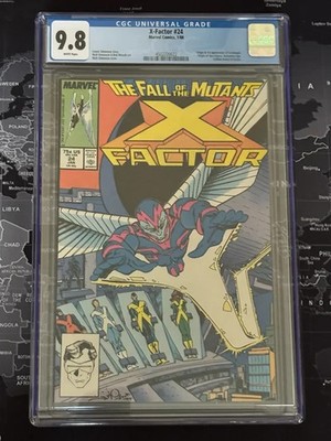 X-Factor #24 - 1988 - CGC 9.8 - 1st full appearance of Archangel