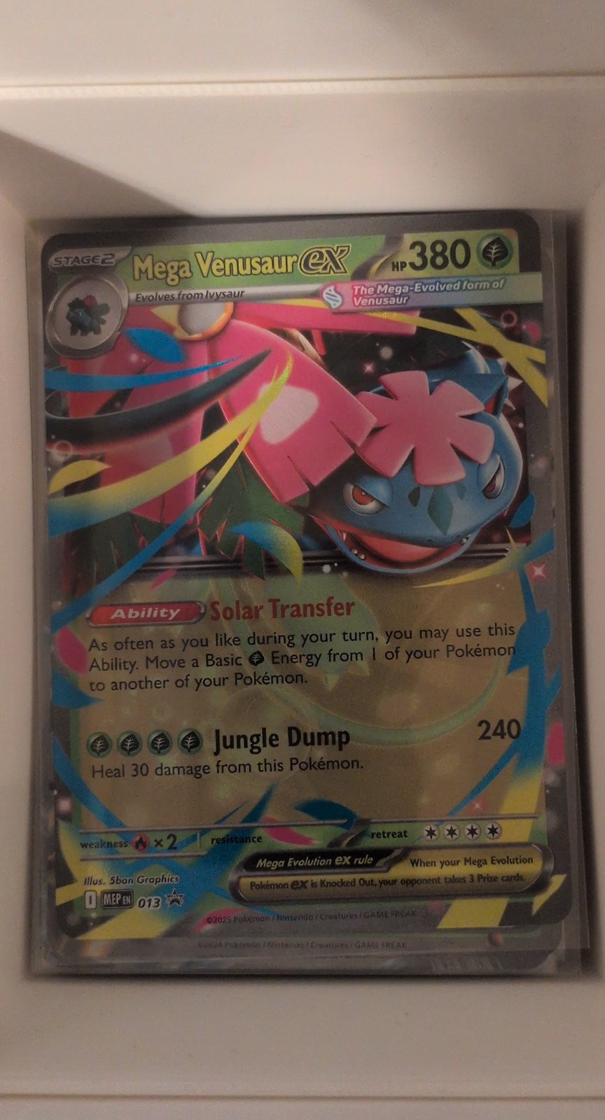 Mega Venusaur ex Holofoil [MEP - 013]NM