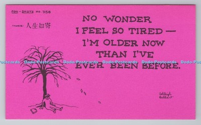 R784533 No Wonder I Feel So Tired Topf Shots Dodo Designs