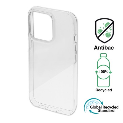 4Smarts Eco Case AntiBac für Apple iPhone 13 Pro, transparent ''wie neu''