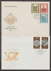 ✔️  GERMANY DDR 2 X FDC COVERS