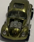 1967 Hot Wheels Redline Custom Volkswagen Lime Antifreeze White Interior  USA
