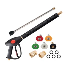 Pressure Washer with Extension Wand for Hot and Cold Water, 40 Inch, 4000 PSI...