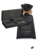 PARKER 2182635 V3 Ballpoint Pen Ingenuity Black BT Medium Point Oil-based