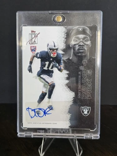 2025 Topps Dont'e Thornton Jr. Shop for 2025 Topps Signature Class Football Rookie autographs on eBay (Raw)
