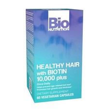 Bio Nutrition, Healthy Hair With Biotin, 60 vcaps