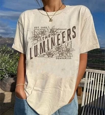 Vintage The Lumineers Band Est 2009 T Shirt Full Size S-5XL Gift For Fans 15D462