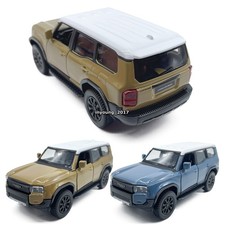 5'' Land Cruiser 250 SUV Model Toy Car Diecast Toy Vehicle Doors Open Pull Back