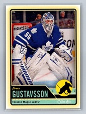 2012 O-Pee-Chee #65 Jonas Gustavsson   Toronto Maple Leafs