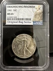 1941 Liberty Walking Half Dollar MS65 NGC Original Bag Series Silver Coin