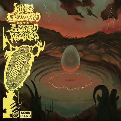 KING GIZZARD  THE LIZARD WIZARD NONAGON INFINITY LIVE COLOURED LP