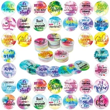 200 Pcs Positive Affirmations Chips Inspirational Notecard with 25 Different ...