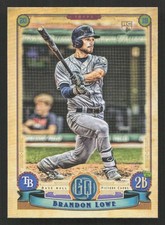 2019 Topps Gypsy Queen Brandon Lowe RC Rookie #186 Card. rookie card picture