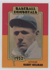 1980-84 SSPC Baseball Immortals 1st Printing Harry Heilmann #61 HOF 16k2