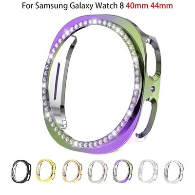 Bling Diamond Protector Bumper Cover Case For Samsung Galaxy Watch 8 40mm 44mm 