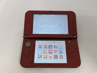 B5346 Nintendo new 3DS LL XL console Metallic Red Japan fx | eBay