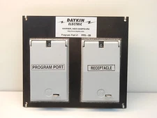 DAYKIN ELECTRIC PPD-09 NNB 9 PIN PROGRAM PORT D-SUB W/ DUPLEX RECEPTACLE PPD09
