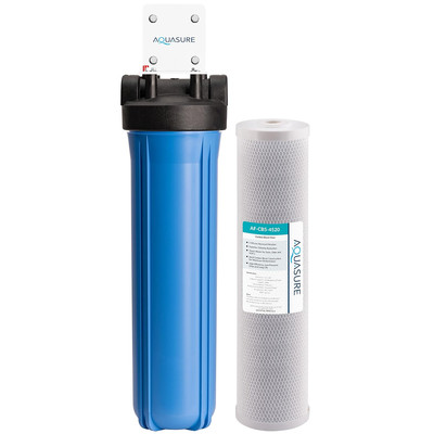Fortitude High Flow Whole House 5 Micron Carbon Block Water Treatment System - 2