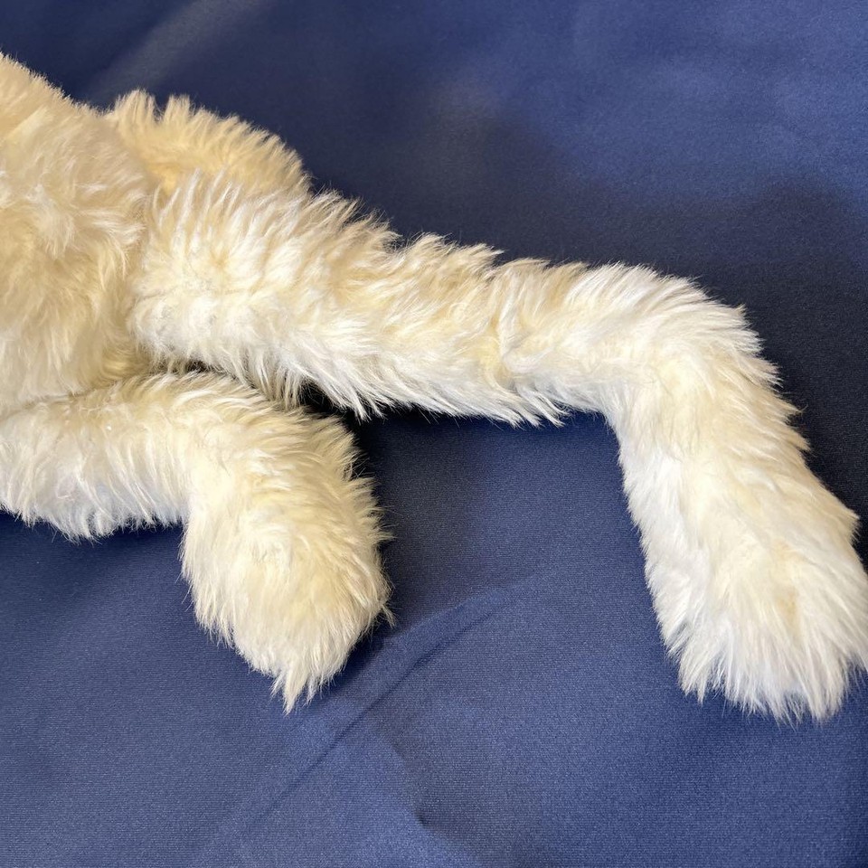 Showa Retro Persian Cat White Cat Pink Ribbon Stuffed Doll QZ8SDD eBay