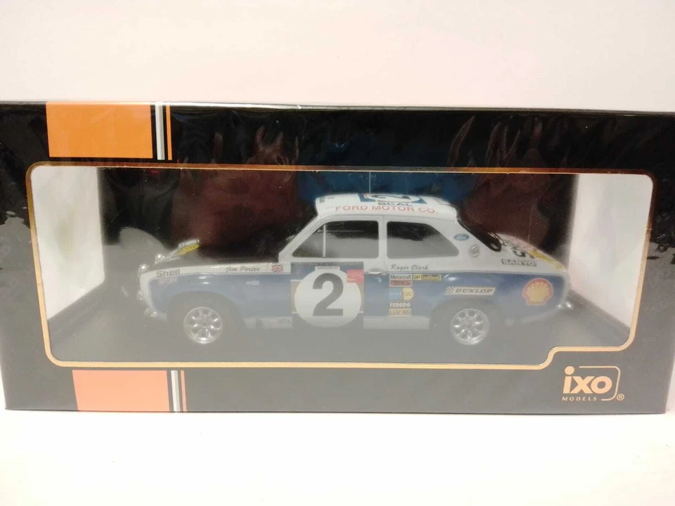 IXO Ford Escort MKI RS 1600 #2 Clark Safari Rally 1973 1/18 18RMC075A - Immagine 2 di 3