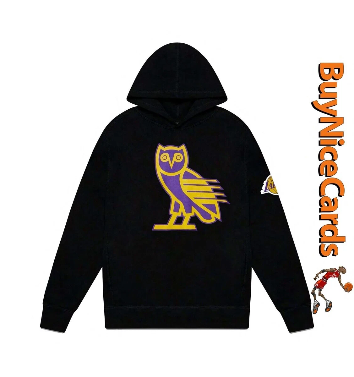 2023 Drake s October s Very Own OVO NBA LA Lakers OG Hoodie Size