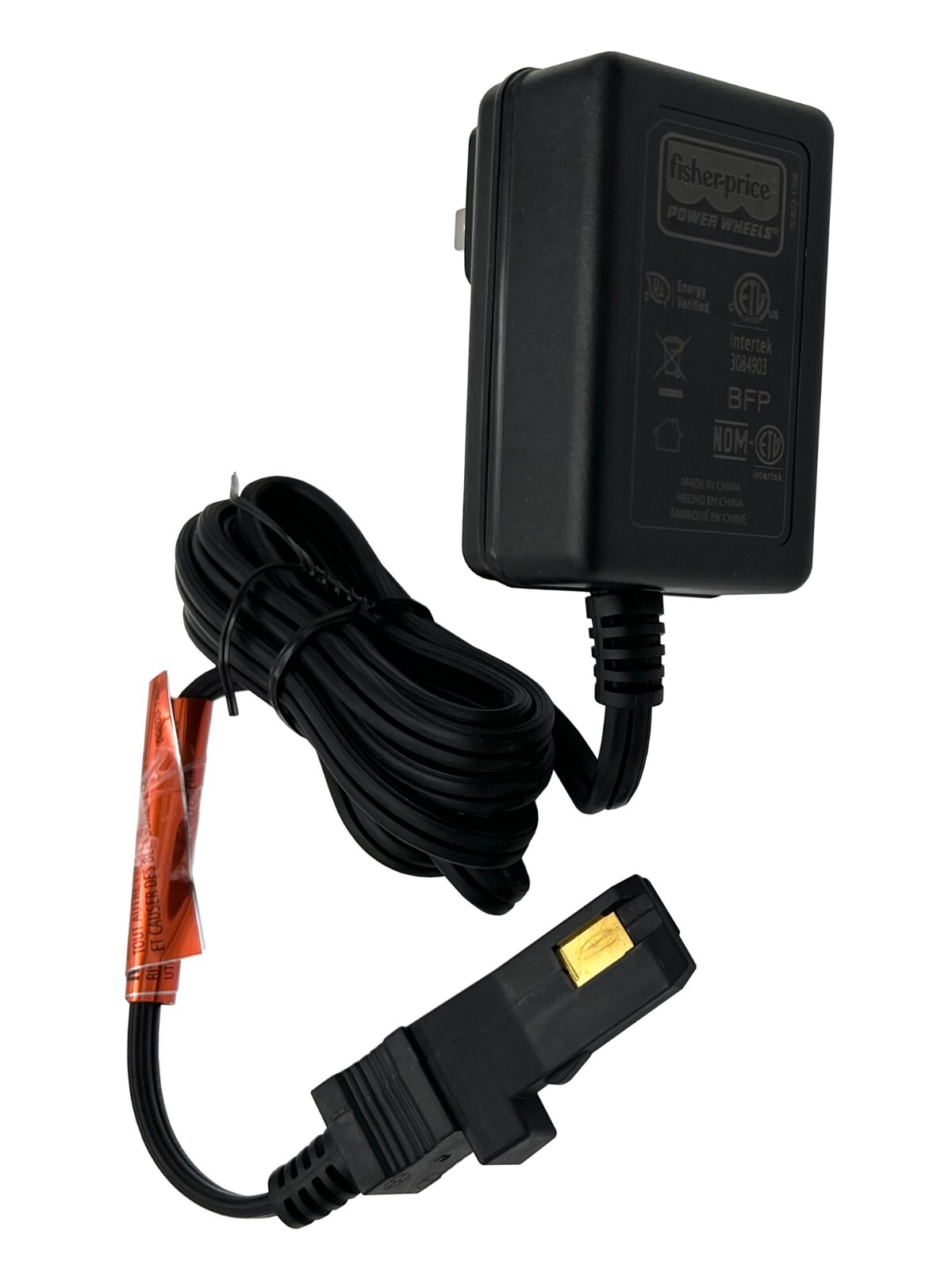 Power Wheels J4390 Red Ford Mustang Replacement 12 Volt Battery Charger