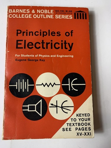 1967 Principles of Electricity for Students of Physics and Engineering - 第 1/9 張圖片