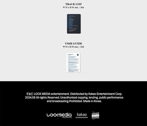 L KIM MYUNG SOO 1st EP Album 24/7 Rising Ver. QR Card+7ea Photocard+Track List - Picture 4 of 10