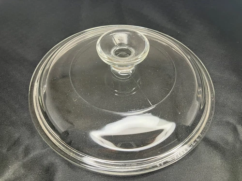 Pyrex Clear Glass Replacement Lid G5C Casserole 7 3/4" Round