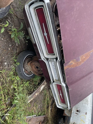 1964-1966 Ford Thunderbird Outside Mirror Manual Remote Control,OEM