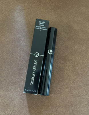 Giorgio Armani Eyes to Kill Classico Mascara, Black, Full Size, NIB
