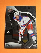 2021-22 UD ALLURE ROOKIE CARD RC #139 NEW YORK RANGERS - ZAC JONES