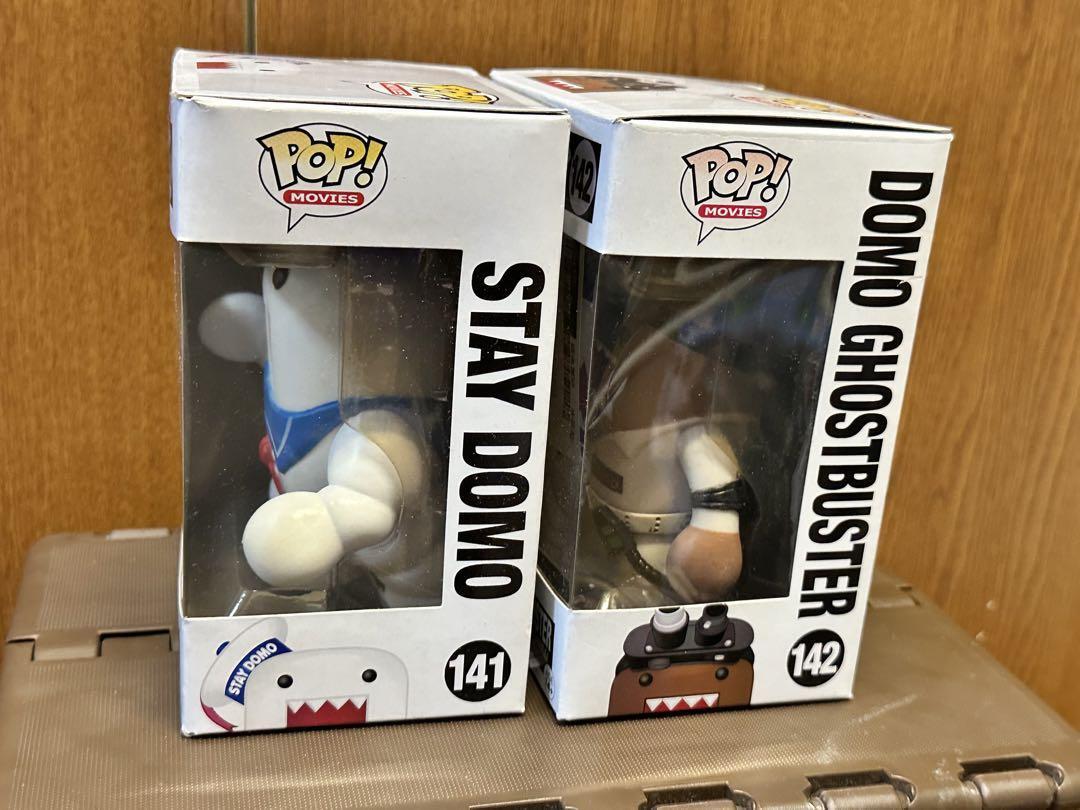 Domo Figure lot FUNKO POP Ghost Busters No.141 No.142 | eBay