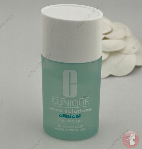 Clinique Acne Solutions Clinical Clearing Kit 3 PC Cleanser + Gel + Lotion NIB - Picture 4 of 13