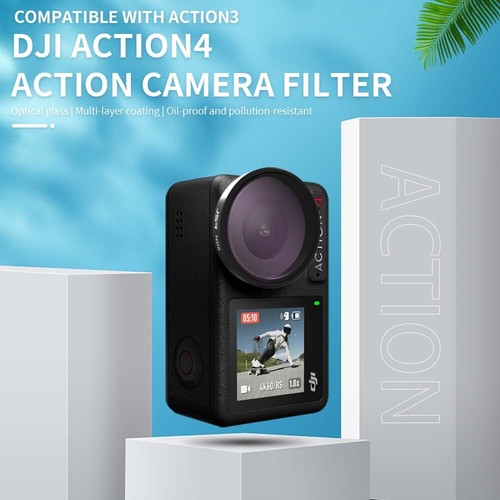 Filter for DJI Osmo Action 4/3 Camera Lens Filters UV CPL ND64 ND8 ND16 ND32 - Bild 2 von 29