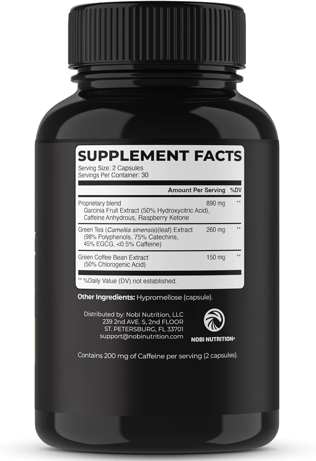 Green Tea Weight Loss Pills with Green Coffee Bean Extract Metabolism