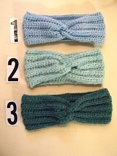 One Fuzzy Warm Handmade Crochet Headband Ear Warmer