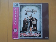 THE ADDAMS FAMILY Laser disc japanese japan Barry Sonnenfeld