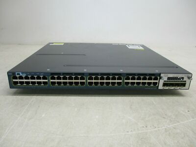 Cisco WS-C3560X-48P-E   48-Port PoE+ Gigabit Switch1 YEA 1x C3KX-PWR-715WAC