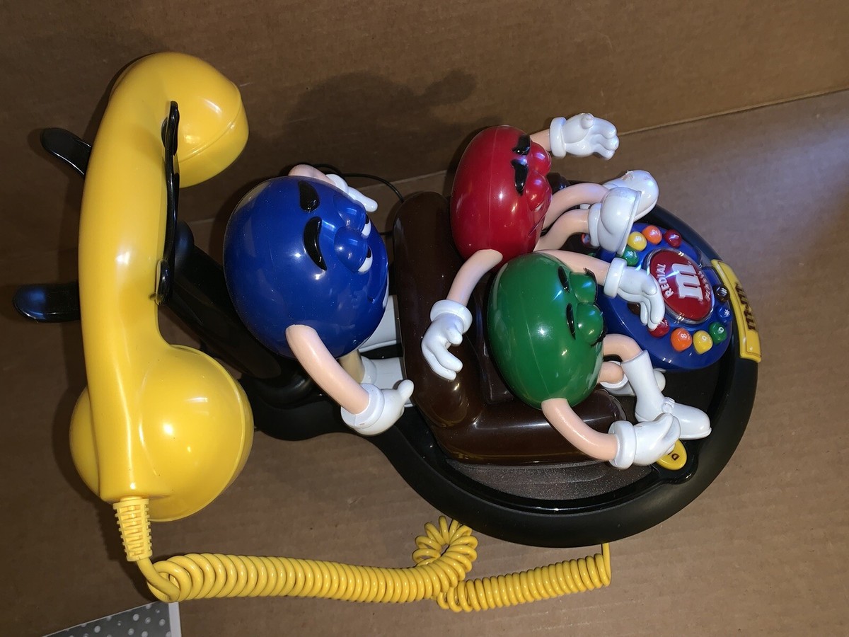 Vintage M & M's Animated Telephone with Instructions | eBay