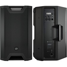 LD SYSTEMS ICOA 12A BT Compact Black Bluetooth Coaxial 12" PA System Pair